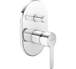 Monomando empotrado con inversor 2 vías